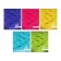 Notebook of 48 sheets in the Calligrata Mosaic cage, covered cardboard, block No. 2, whiteness 75% (gray sheets), mix