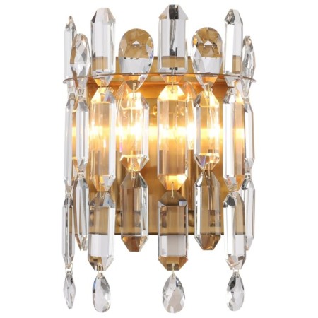 Wall lamp Legacy 2xe14 40w, size 20x12x30 cm, bronze color-1