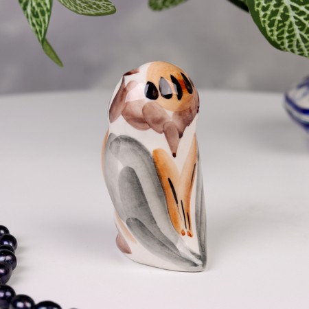 Souvenir "Owl Elf", Gzhel, Color-2