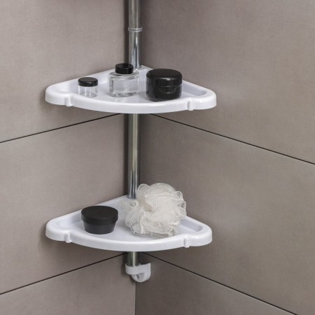 Corner regiment 4-tier Elagia, 24 × 24 × 98.2 cm, white color-4