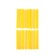 Candles for the cake, yellow, 16 pcs., 6.5 x 0.5 cm