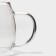Glass mug for brewing with ceramic sieve "Tenderness", 300 ml, white color