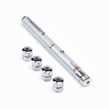 Laser pointer, 532 nm, 4 nozzles, 2 aaa, red beam