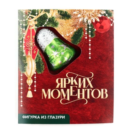 Cocoa cocoa postcard with a figure of "bright moments", 18 g