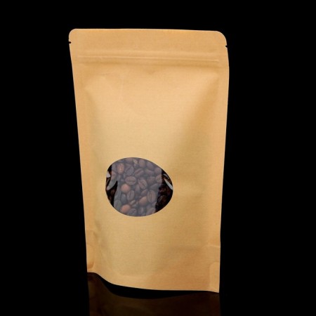 Zip-Lock package Craft with an oval window 18 x 26 cm