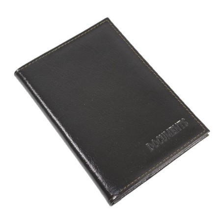 Cover for autoDocations and passports, brown color