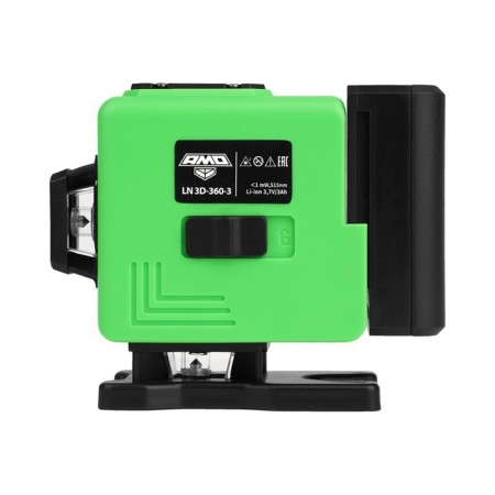 Laser level AMO LN 3D-360-3, 20 m, 515 Nm, grade 2-3