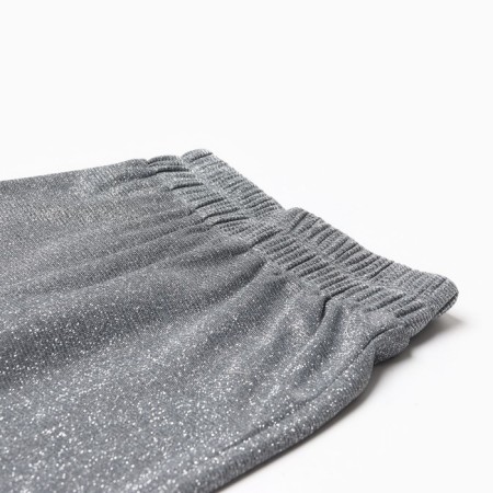 Elegant pants for girls KAFTAN Size 30 (98-104 cm), silver-5