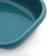 Toilet without an side 41 x 33.5 x 15.5 cm, blue