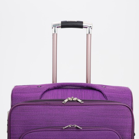 Big suitcase 28 ", lightning department, code castle, 4 wheels, outer pocket, purple color-5
