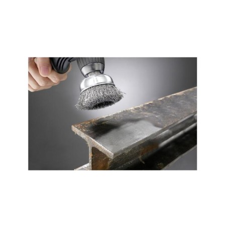 The cupcachon cup for the drill kwb, d = 50 mm, wire d = 0.3 mm, shank d = 6 mm, steel HSS-1