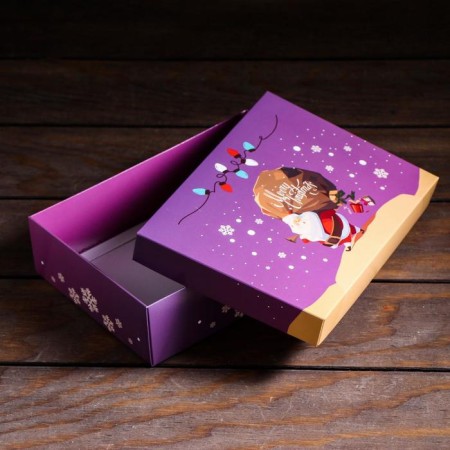 Gift box team "New Year's Wizard", 21 x 15 x 5.7 cm-3