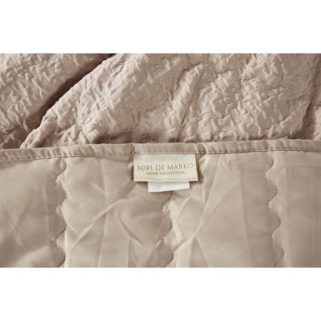 A set with a bedspread "Nadine", size 230x250 cm, 50x70 cm - 2 pcs, beige color-8