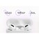 Wireless headphones Windigo Pro 2, TWS, BT5.0, 45/500 mAh, with noise reduction, sensor, white