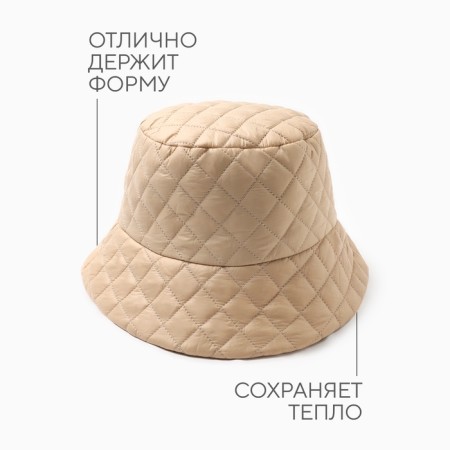 Panama Women's Minaku, beige color, rr 56-58-2