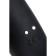 Unrealistic vibrator Waname D-Splash Hail, silicone, black color, 23.8 cm