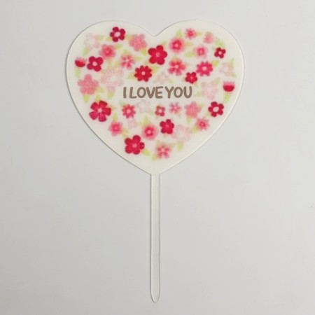 Topper "I love you. Strap "-1