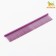 A comb for wool with galvanic coating, 18 x 3 cm, purple
