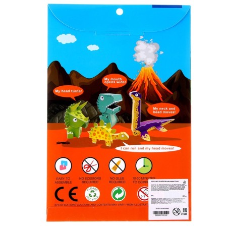 Set for creativity Sector 3d figures "Plaziosaurus"-4