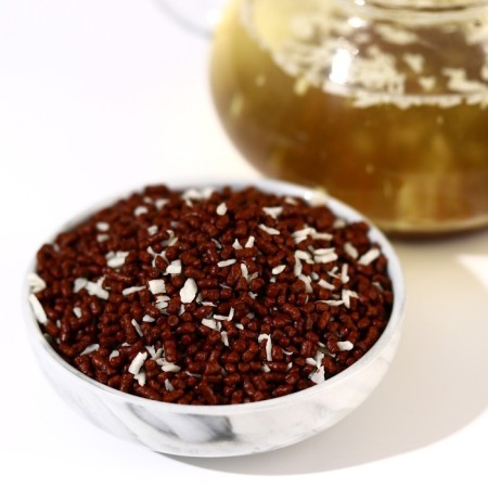 Buckwheat tea, taste: coconut and vanilla, strengthening immunity, cleansing from toxins, weight loss, 100 g.-1