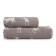 Terry towel, size 50x90 cm, gray color