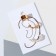 Set of earrings and Kaff "Mood", pearls, white color in gold