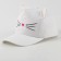 Baby cap for a girl "cat", with ears, color white rr 52-54 5-7 years