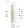 Vizit Vizit audio tube of the UKP-7, unlocking button, volume adjustment, duplex