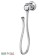 Adapter for connecting the shower column Ponsi, chrome,