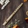 Musical instrument bamboo "Light flute" 30x1.8x1.8 cm