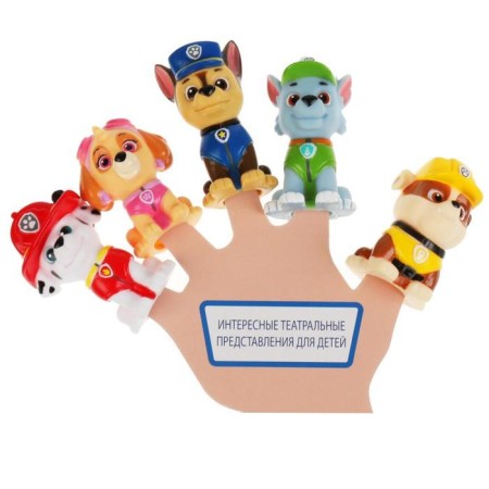 Bath toy "Finger Theater. Puppy patrol "-2