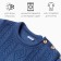Combine Children's Knitted Minaku, height 56-62, blue color