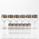Mini-bar 12 objects of wine, Florence, dark 240/50 ml