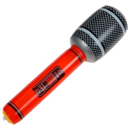 Inflatable toy "microphone", 30 cm, mixing-6