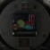 Wall -wall clocks for the kitchen "Cup", silent, 28 x 17 cm, black, aa
