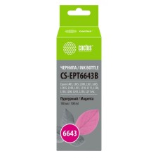 Cactus CS-Ed6643B T6643 ink for Epson L100/L110/L120/L132/L200/L210, 100ml, purple 939469
