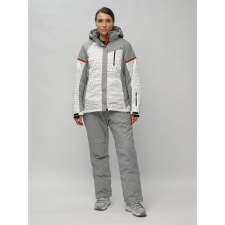 Ski suit female, size 58, white color