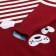 Knitted children's kit (jumper, trousers), burgundy color, height 86