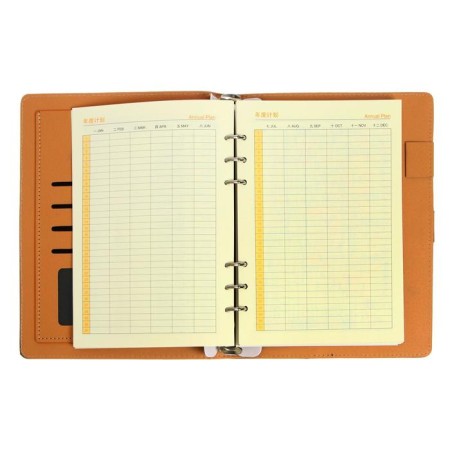 EXPECIAL New A5, with a stream, 92 sheets in a ruler, PVC cover, mix-6