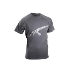 T -shirt 7.62 Kalashnikov, size 50, color gray color