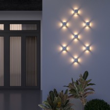 Architectural backlight Elektrostandard, Sube Led 6 W, 65x65x57 mm, IP54, white color