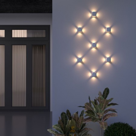Architectural backlight Elektrostandard, Sube Led 6 W, 65x65x57 mm, IP54, white color
