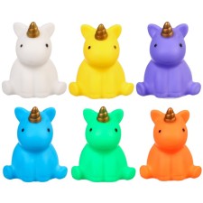 Toys for dogs. Rubber figurine with a nasopian squirrel, 6 cm, mix