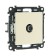 The TV Legrand Valena Life 753551, single, hidden, type "Zvezda", ivory bone
