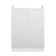 Wardrobe 600 under Helga washing, 600x500x824, white/Gray Soft MDF