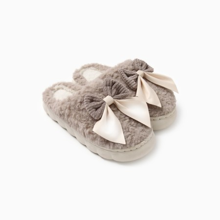 Women's slippers, size 40-41, brown color-14
