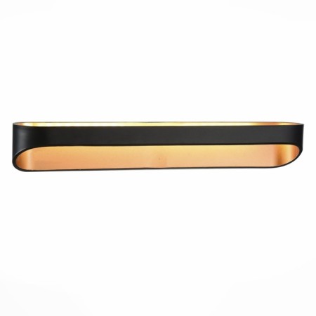Wall lamp ST LUCE. SL582.401.01. 1x12 W, LED, 4000K, 41x6.5 cm, black color, gold