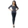 Female trousers, size 42, blue color