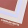 Paspartt frame size 30 × 30, transparent sheet, adhesive tape, white color