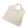 Female bag, artificial leather, beige 35x12x35 cm